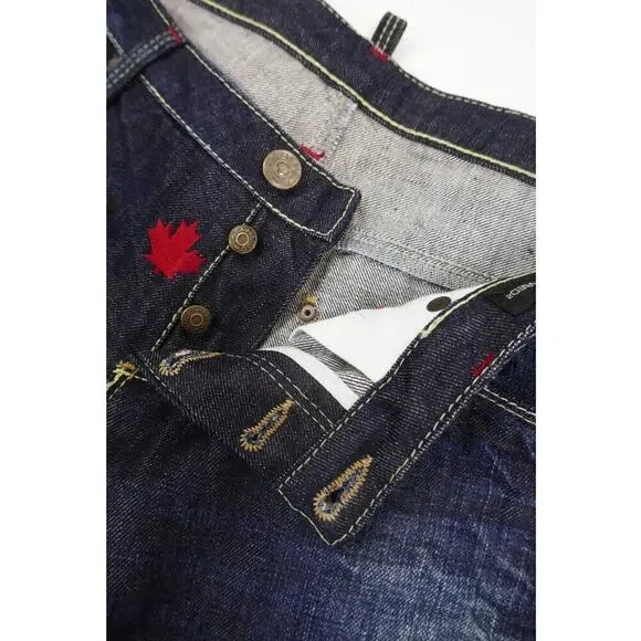 NWT Dsquared2 Skinny Fit Distressed Jeans Women’s Size 38‎ (2 US)